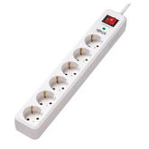 TRIPP LITE POWER EXT SURGE 6WAY F SCHUKO 16A 1.8M TLP6G18